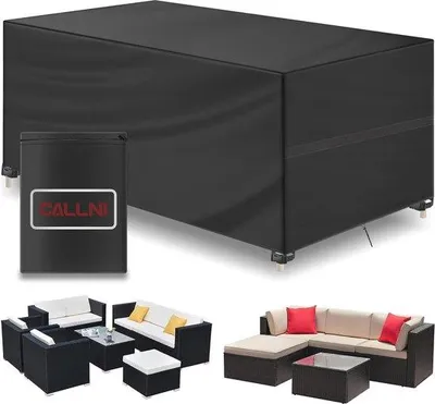 Produktbild von Rechteckige Abdeckhaube 420D Oxford, wasserdicht, 140x200x90cm, winterfest