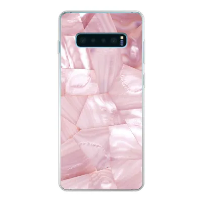 Produktbild von MuchoWow® Handyhülle Schutzhülle Hülle für Samsung Galaxy S10 Plus Naturstein - Perlmutt - Luxus Silikon Softcase Handy Hülle - Schutzhülle
