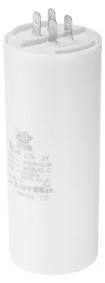 CBB60 70 µF Betriebskondensator, AC 450 V, 4-polig, 125x50 mm