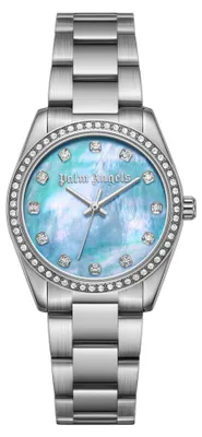 Produktbild von Palm Angels Armbanduhr Damen Lyra PMWLG0001402 Hellblau