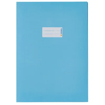 Produktbild von HERMA Heftumschlag glatt hellblau Papier DIN A4