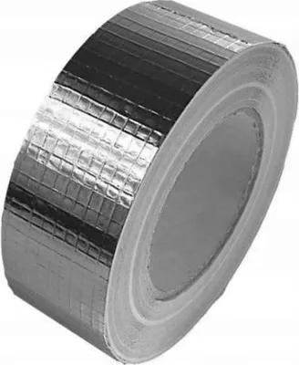 Zdjęcie produktu dla Taśma aluminiowa zbrojona 50 mm x 50 m - AIRROXY 03-043