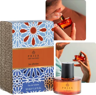 Produktbild von PRIJA Jus d'Ambre - Unisex Eau de Toilette 50 ml
