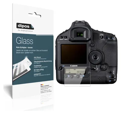 Zdjęcie produktu dla 2x Folia ochronna do Canon Eos 1D Mark IV - Folia antywstrząsowa 9H do szkła z tworzywa sztucznego