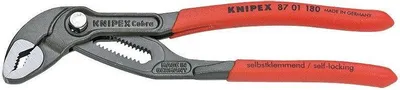 Zdjęcie produktu dla Knipex Cobra, Szczypce antypoślizgowe, 4,2 cm, 3,6 cm, Stal chromowo-wanadowa, Plastik, Czerwony