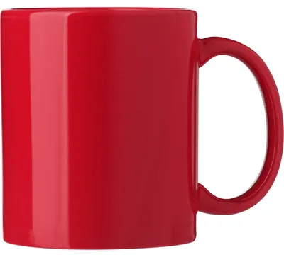 Produktbild von BD Kaffeebecher/Tassen Nantes - 1x - Keramik - rot - 300ml