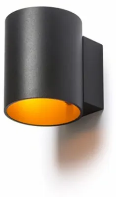 Immagine prodotto di TUBE W lampada da parete nero opaco/oro 230V LED G9 5W