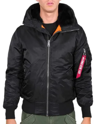 Productafbeelding van ALPHA INDUSTRIES MA-1 HOODED, zwart
