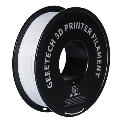 Zdjęcie produktu dla Filament Geeetech PETG do drukarek 3D Dokładność wymiarowa 1,75 mm ¡À0,03 mm Szpula materiału do druku 3D 1 kg (2,2 funta) šC Biały
