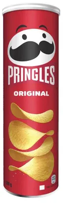 Obrázek produktu pro Pringles Original, Bramborové lupínky, 200 g, Přírodní, 514 kcal, 2153 kJ, 33 g