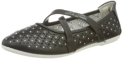 Productafbeelding van TOM TAILOR meisjes ballerina's, zwart, maat 38 EU