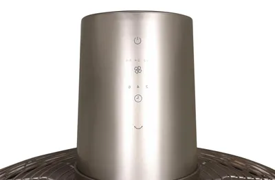 Produktbild von CASAFAN Airos Eco Classic SV Standventilator Chrom (gebürstet) Timer