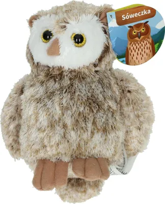 Image de Peluche hibou - 20 cm.