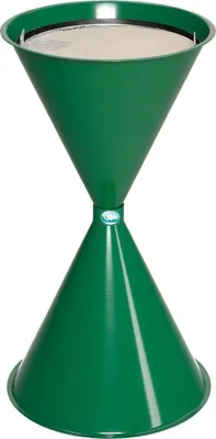 Produktbild von VAR Standascher D400xH730mm grün Stahlblech