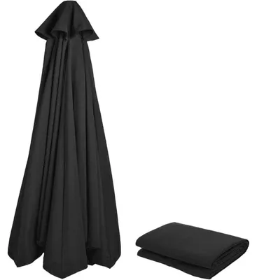 Produktbild von Sonnenschirm Ersatzbezug 230cm 6 Streben Beige/Khaki UV Schutz Windfest