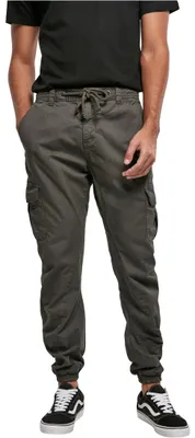 Zdjęcie produktu dla Urban Classics TB1268 | Męskie spodnie do biegania Cargo - Kolor: magnetyczny - Rozmiar: 5XL