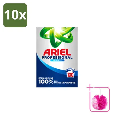 Produktbild von 10 x Ariel Professional Regular Waschmittel - 5,5 kg - Sparpackung - 10 Stücke
