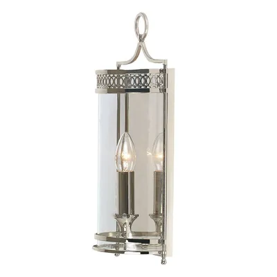 Produktbild von Elstead Guildhall Wandleuchte E14 Poliertes Nickel