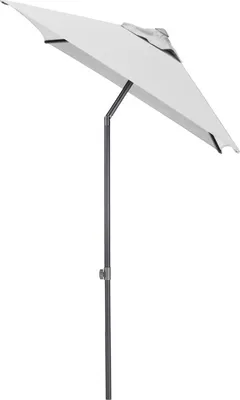 Obrázok produktu pre KETTLER Easy Push slnečník 150 x 210 cm, UPF 50+, antracitová matná/svetlo šedá, hliník/polyester sPolyuretánpovrchovou úpravou