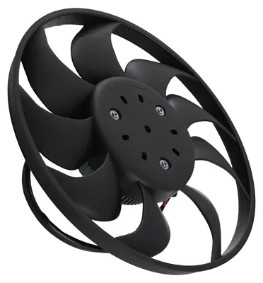 Productafbeelding van Koelventilator, hoogwaardig kunststof, 30cm x 30cm x 8cm, compatibel met Porsche 911/Boxster/Cayman modellen van 2012-2016, geoptimaliseerde luchtstroom, voldoet aan de automobielnormen