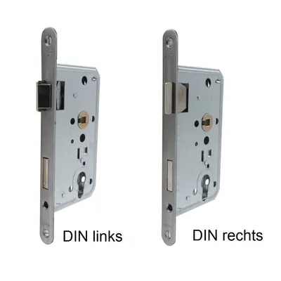 Produktbild von BMH Objektschloss Einsteckschloss Schloss PZW 55/20 DIN 18251 Klasse 3 - DIN Richtung: Rechts