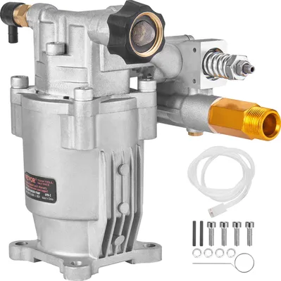 Produktbild von VEVOR Ersatzpumpe für Hochdruckreiniger, 19,05 mm Welle, horizontal, 234 bar, 11 L/min Durchfluss, Hochdruckreinigerpumpe, zum Waschen von Wänden, Zäunen, Gehwegen, Fahrzeugen und mehr