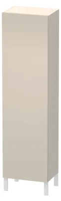 Produktbild von Hochschrank L-CUBE 500x363x1760mm Anschlag rechts taupe Anschlag rechts taupe