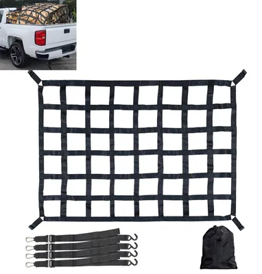 Obrázok produktu pre Nastaviteľná sieť na upevnenie nákladu do auta a prívesu, 208x50 cm