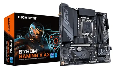 Image de Gigabyte B760M Gaming X AX (B760,S1700,mATX,DDR5)