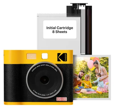 Produktbild von Kodak Cam Shot Mini 1 – Kompaktkamera, Gelb, um Ihre Erinnerungen festzuhalten
