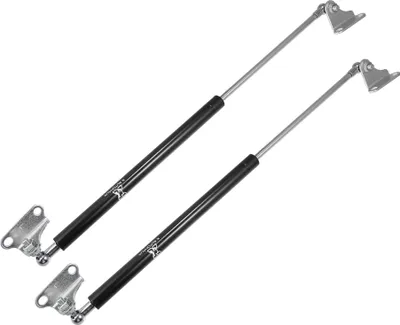 Produktbild von 2 Stücke 300N / 30KG Universal Gasdruckdämpfer Gasdruckfeder Kompressionsfeder Scharnier Türheber Hydraulische Gasfeder mit L Halterungen 20 Zoll
