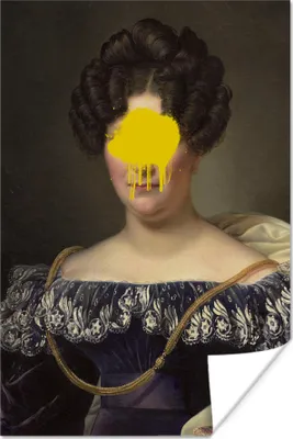 Produktbild von MuchoWow® Poster Johanna Henriette Engelen - Dubois Drahonet - Gemälde 80x120 cm - Papierdruck