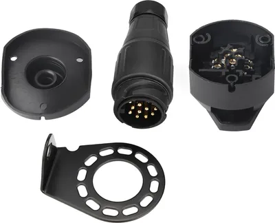 Zdjęcie produktu dla Wtyczka przyczepy, 13-stykowa wtyczka przyczepy, adapter przyczepy, złącze przyczepy, gniazdo przyczepy