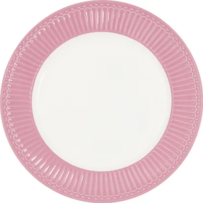 Image de Assiette à dessert en porcelaine Alice Dusty Rose