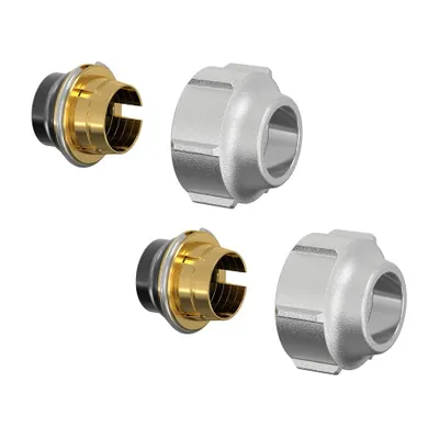 Produktbild von Simplex Klemmverschraubung-Set A11, 15x1mm x G3/4i Eurok. MS vern.