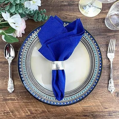 Image de Serviettes en coton Famanu - Lot de 12