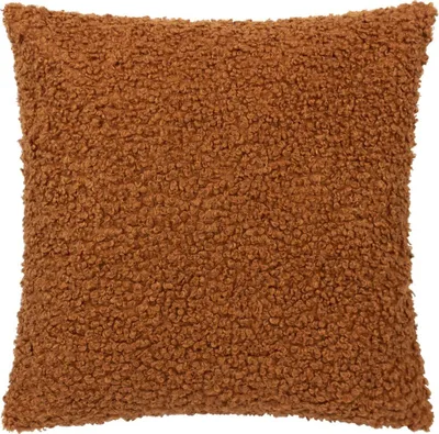 Productafbeelding van Materiaal: Bouclé RV2876 (45 cm x 45 cm) - Kussenhoes in gemberkleur