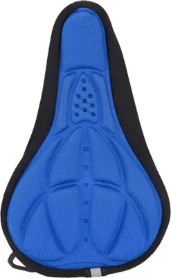 Imagen del producto de Funda para sillín de bicicleta de montaña y de carretera, ultraligera, transpirable y suave (azul)