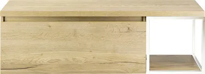 Obrázek produktu pro Koupelnová skříňka pod umyvadlo Sanox Frozen dub přírodní 140,2 x 43,6 x 45 cm
