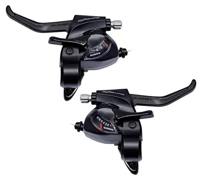Produktbild von Shimano Tourney St-tx800 Bremshebel-set Mit Schalthebel Silber 3 x 8s Silber 3 x 8s