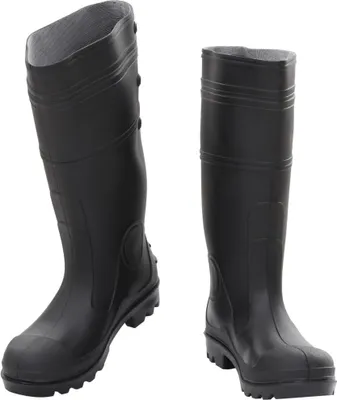 Produktbild von vidaXL Gummistiefel Schwarz Größe 39 PVC