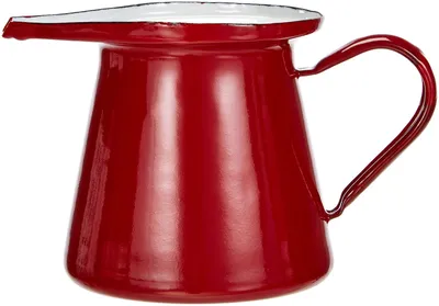 Produktbild von Milchkännchen Vintage Roja Ibili, emaillierter Stahl, 0,5 L, rot