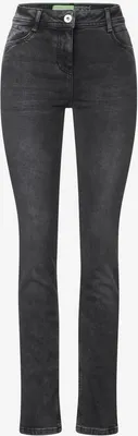 Immagine prodotto di Cecil Damen Cosy Slim Fit Thermo Jeans nero lavaggio used