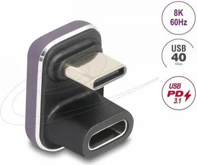 Produktbild von DeLOCK 60737, USB Type-C, USB Type-C, Violett