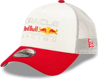 Produktbild von New Era A-Frame Snapback Trucker Cap - Red Bull Racing beige