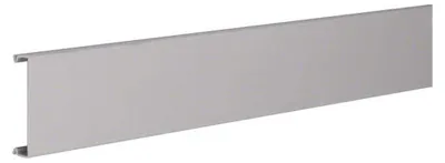 Produktbild von Hager BA70602, Kabelrinnenabdeckung, Grau, PVC, 60 mm, 2000 mm