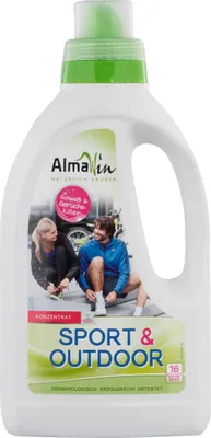 Produktbild von AlmaWin Flüssigwaschmittel zum Waschen von Sport- und Outdoorbekleidung (16 Wäschen)