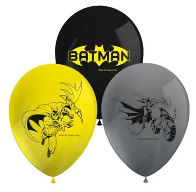 Produktbild von Batman Rogue Rage Latexballons 28 cm, 8 Stk.