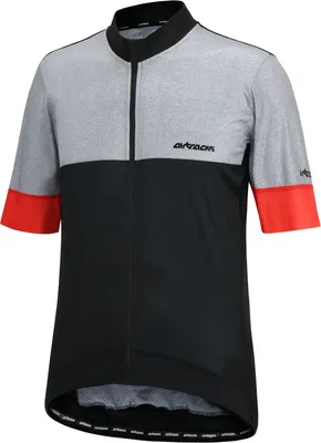 Produktbild von Airtracks Fahrradtrikot Kurzarm Pro Team Line III - S - Schwarz-Grau