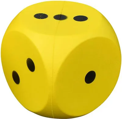 Produktbild von Pre-Sport Schaumstoffwürfel gelb - Lernspielzeug 14 cm